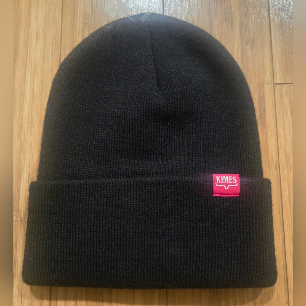 NWT Kimes Black Beanie